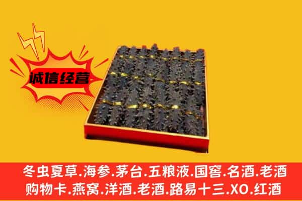 元江县回收海参